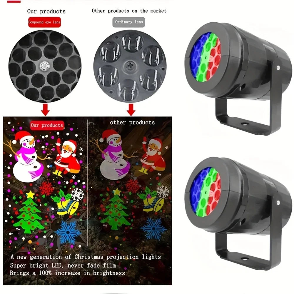 Snowflake Magic Projector Light