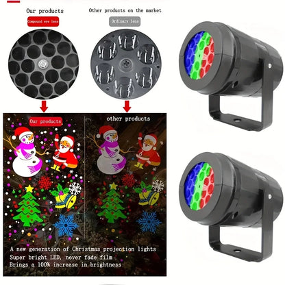 Snowflake Magic Projector Light