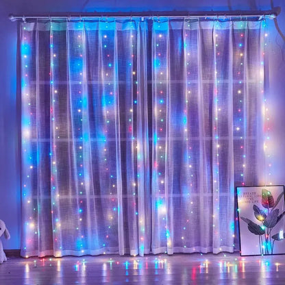 Magical LED Curtain Fairy Lights