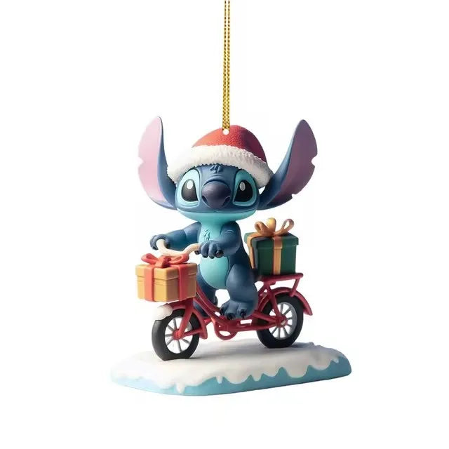 Kawaii Lilo & Stitch Holiday Ornament