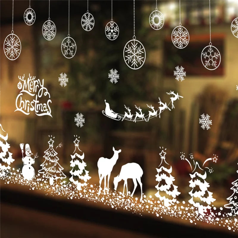 Winter Wonderland Xmas Wall Stickers