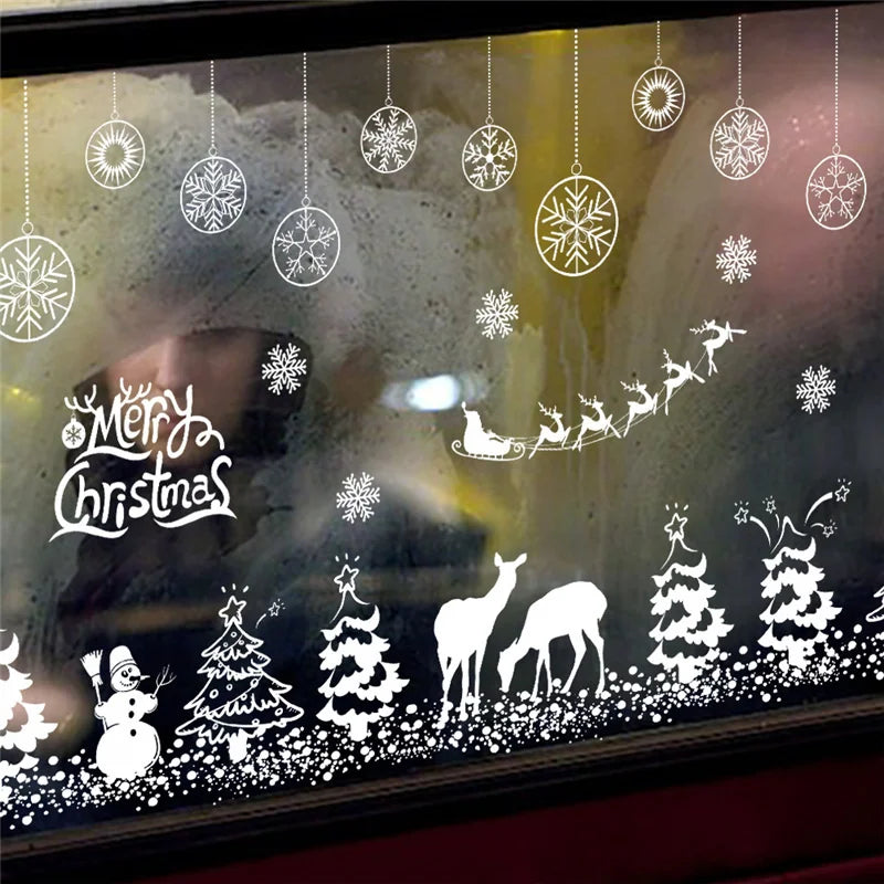 Winter Wonderland Xmas Wall Stickers