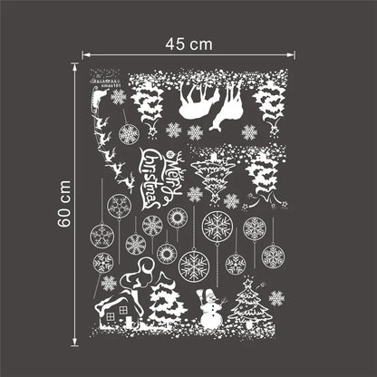 Winter Wonderland Xmas Wall Stickers