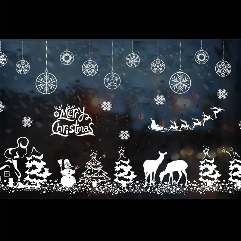 Winter Wonderland Xmas Wall Stickers