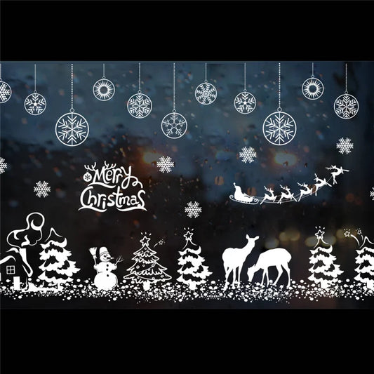 Winter Wonderland Xmas Wall Stickers