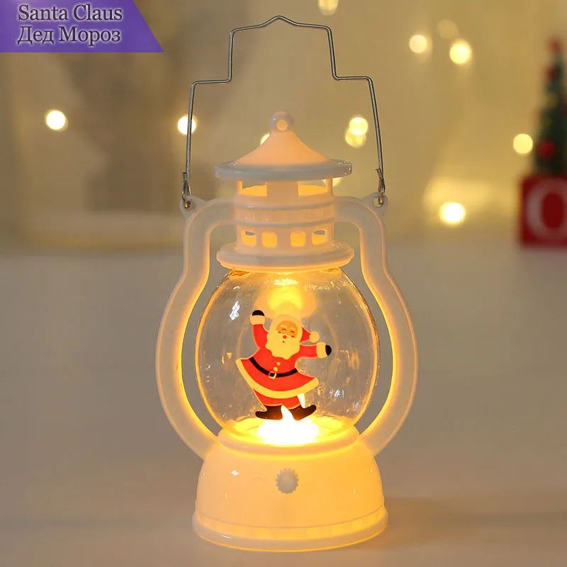 Glowing Xmas Lantern Ornaments