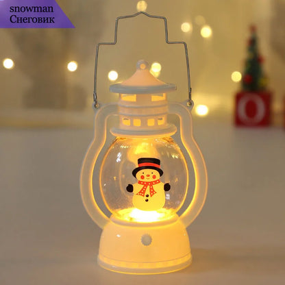 Glowing Xmas Lantern Ornaments