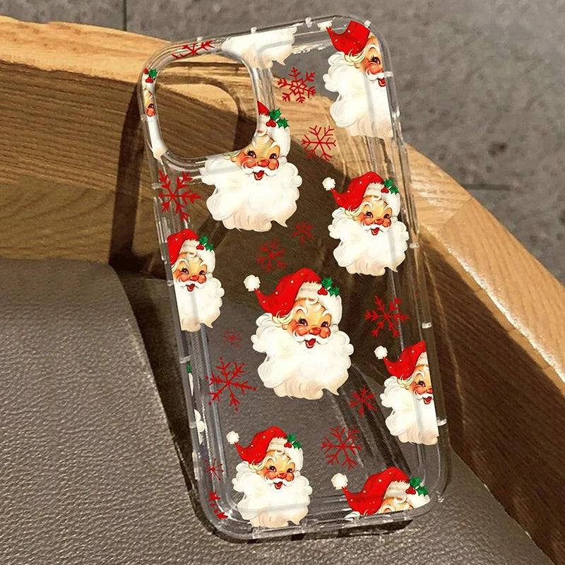 Festive Cartoon Christmas Phone Case