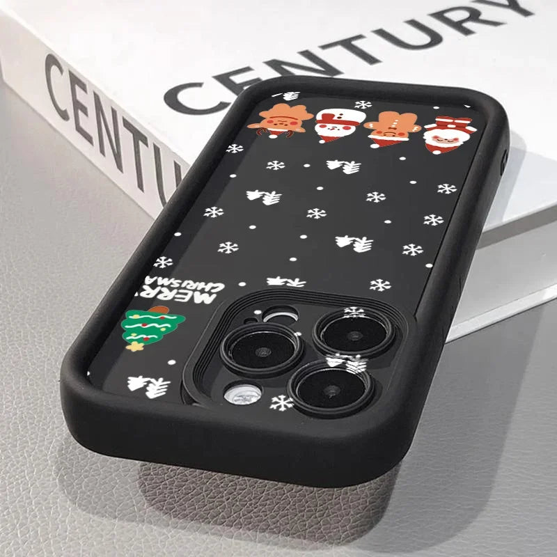 Joyful Christmas Santa Elk Phone Case