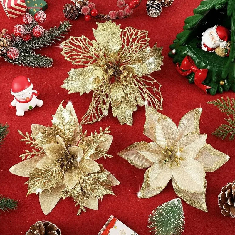Sparkling Holiday Bloom Decorations
