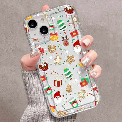 Festive Cartoon Christmas Phone Case