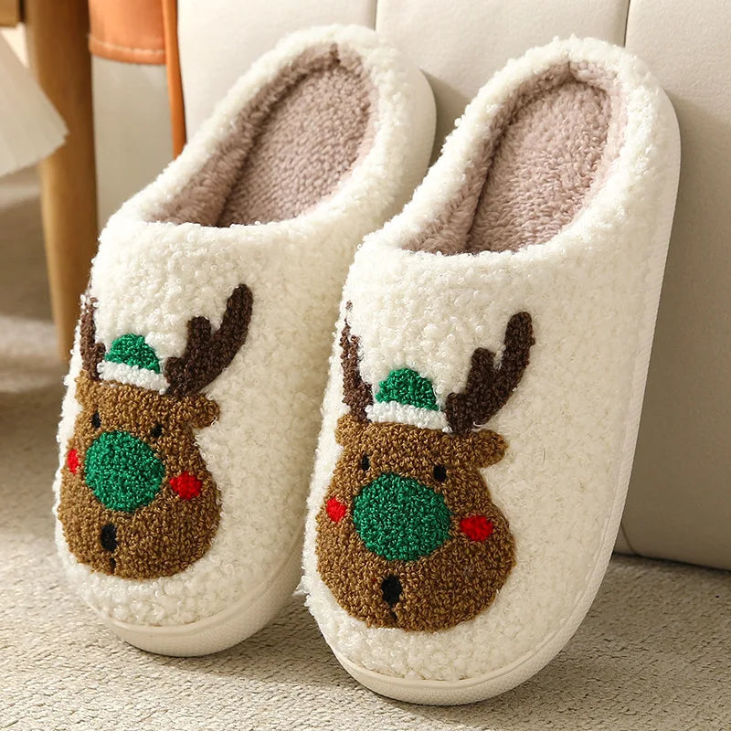 Gingerbread Warm & Cozy Slippers