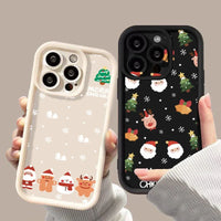 Joyful Christmas Santa Elk Phone Case