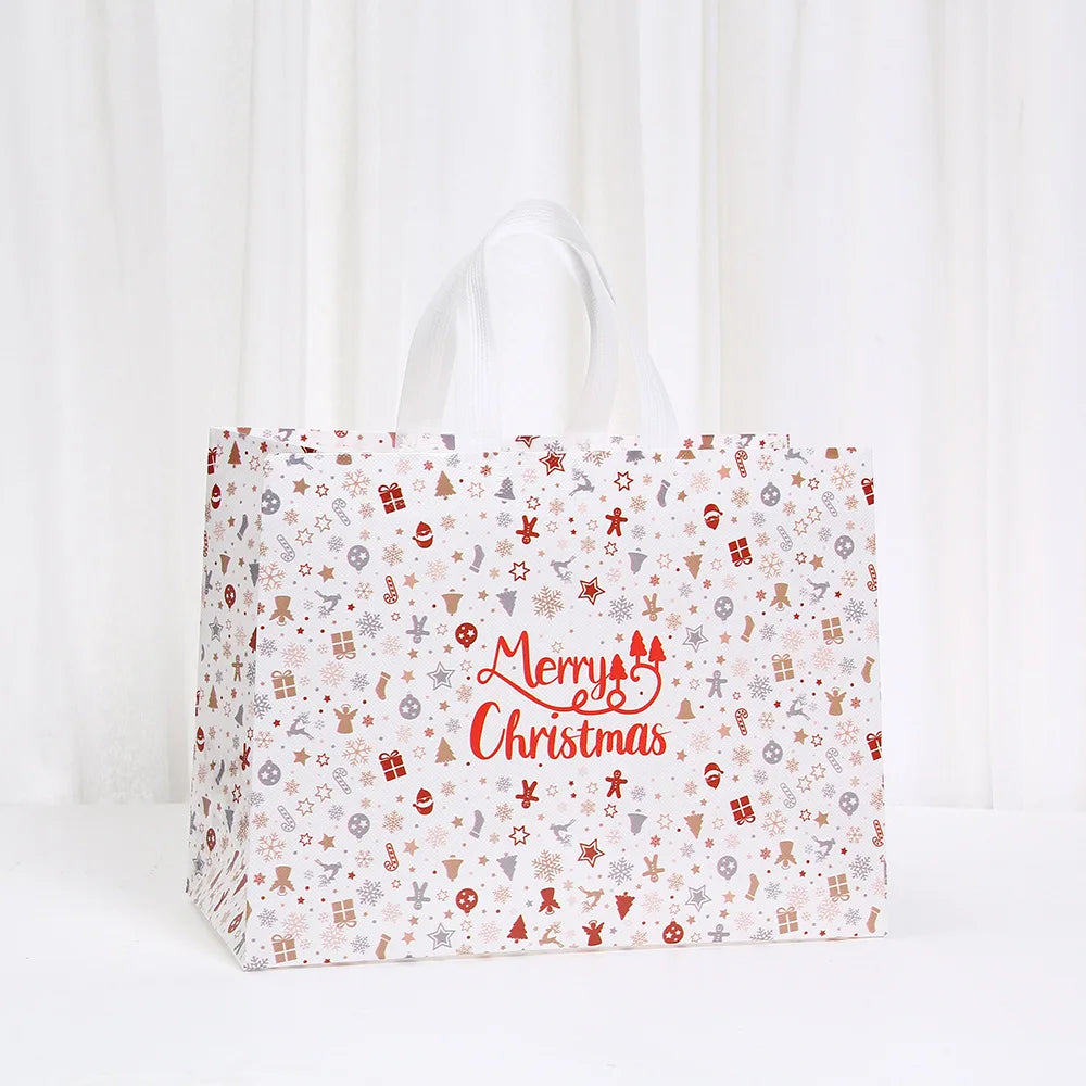 Festive Eco-Friendly Gift Totes