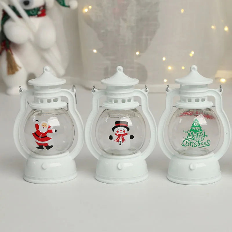 Glowing Xmas Lantern Ornaments