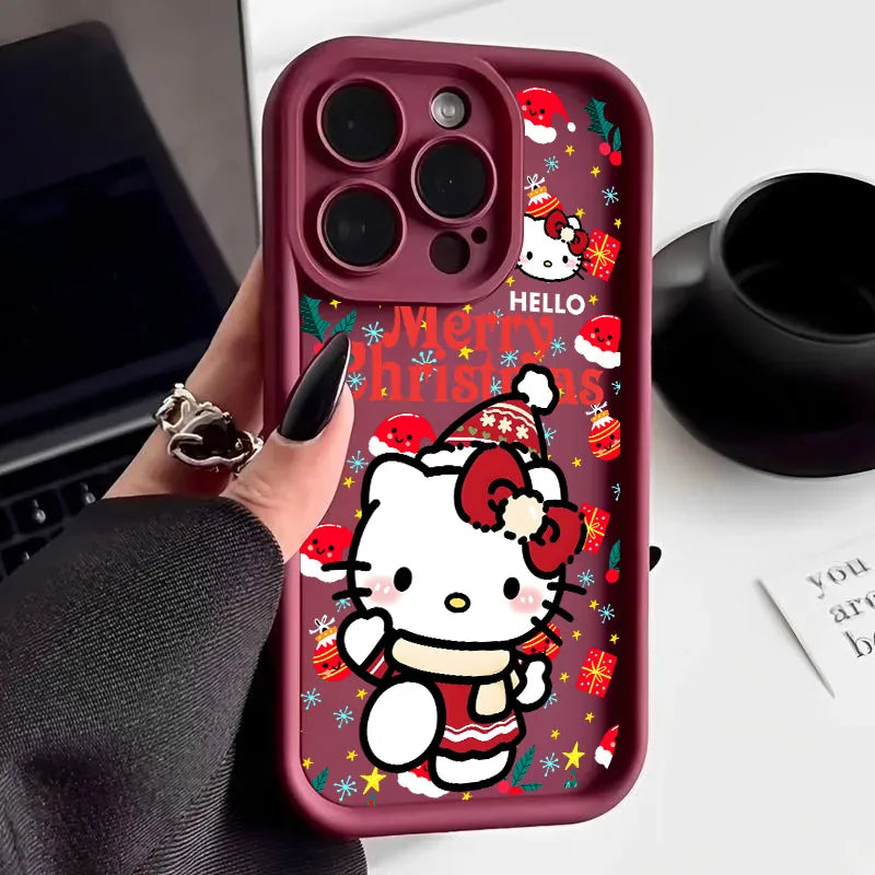 Hello Kitty Christmas Soft Silicone Case