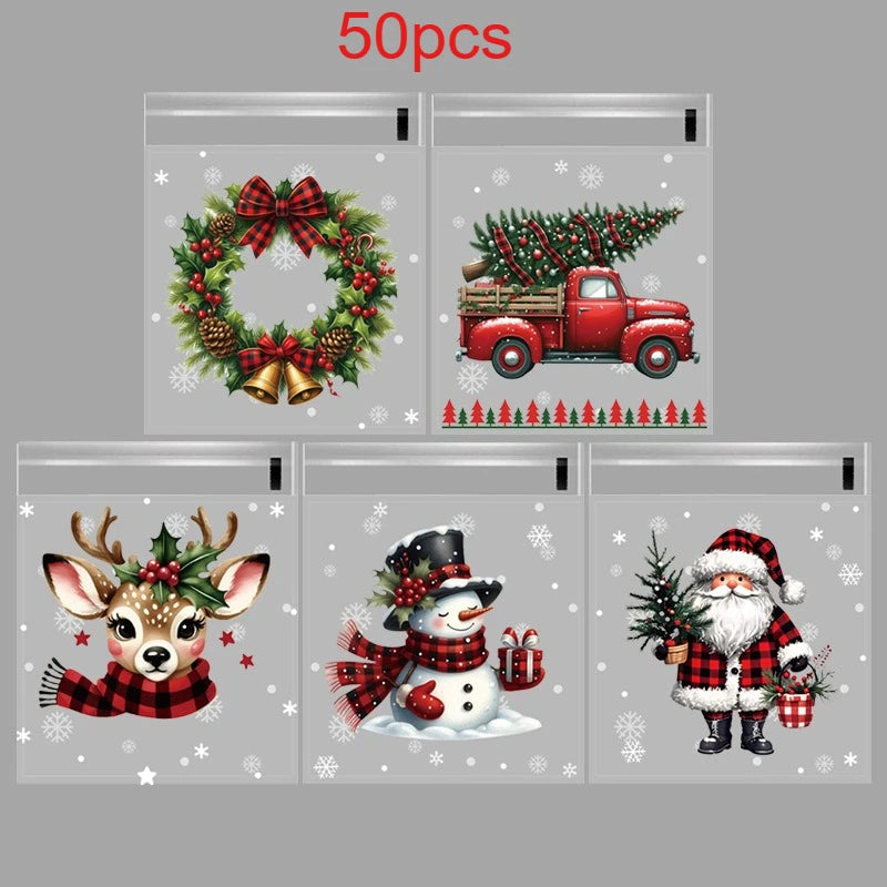 Holiday Gift Wrapping Bag Set