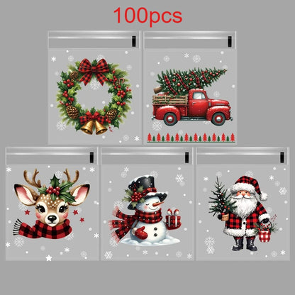 Holiday Gift Wrapping Bag Set