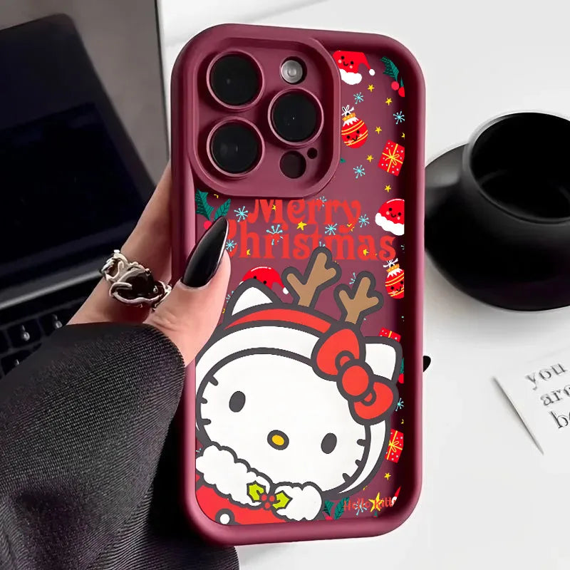 Hello Kitty Christmas Soft Silicone Case