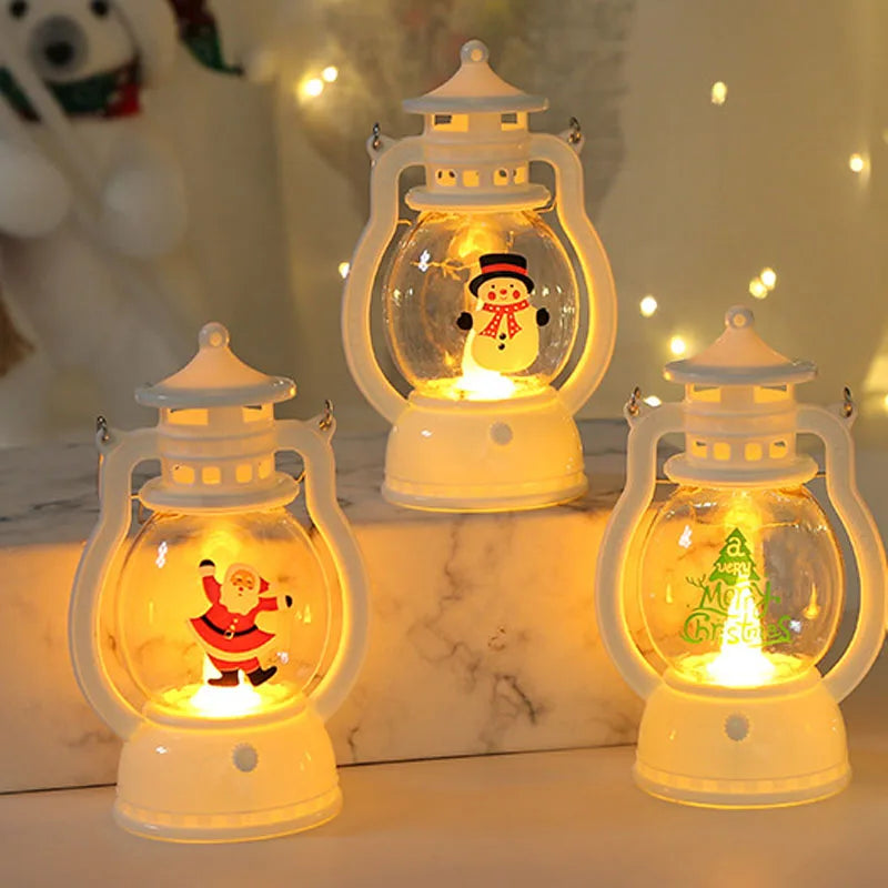 Glowing Xmas Lantern Ornaments