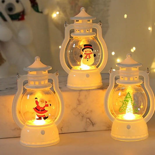 Glowing Xmas Lantern Ornaments