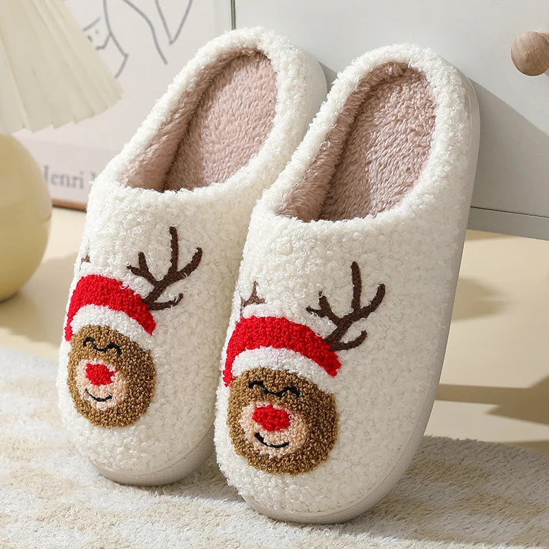 Gingerbread Warm & Cozy Slippers