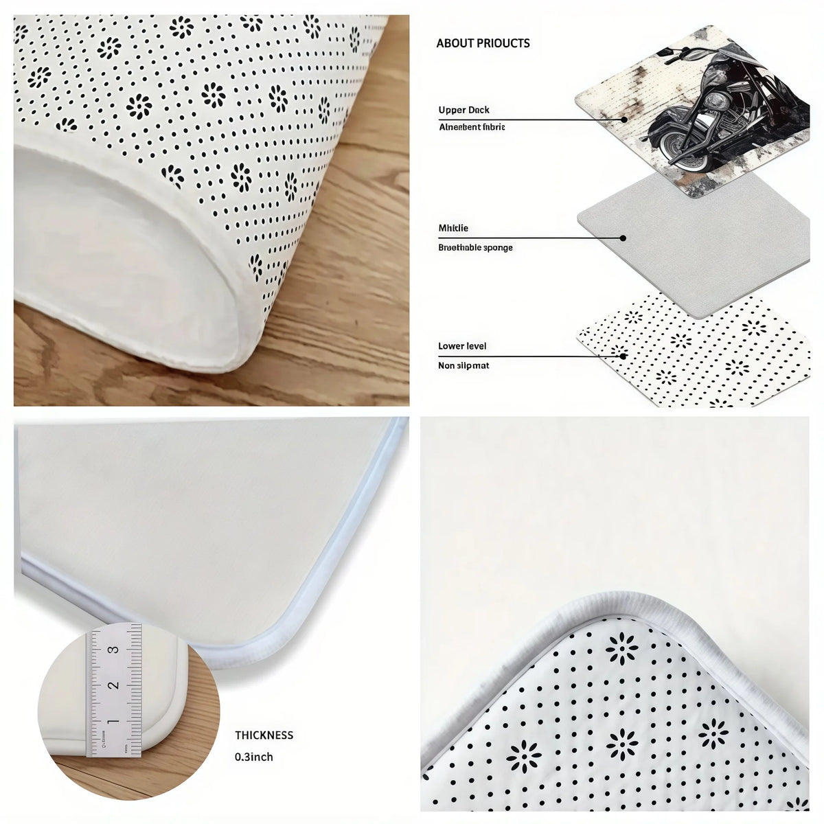 Christmas Tree Comfort Mat Set