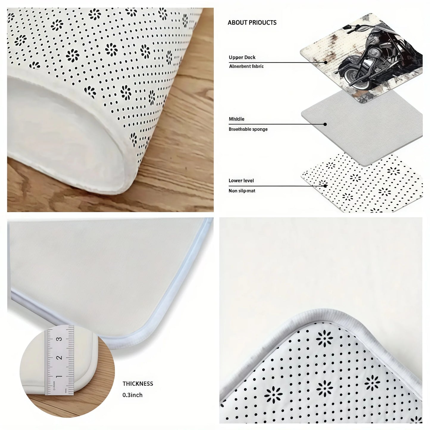 Christmas Tree Comfort Mat Set