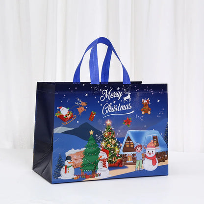 Festive Eco-Friendly Gift Totes