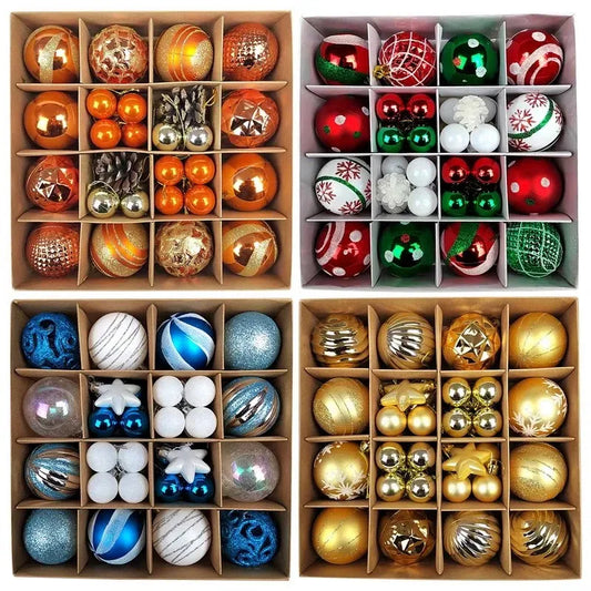 44-Piece Premium Holiday Ornament Collection