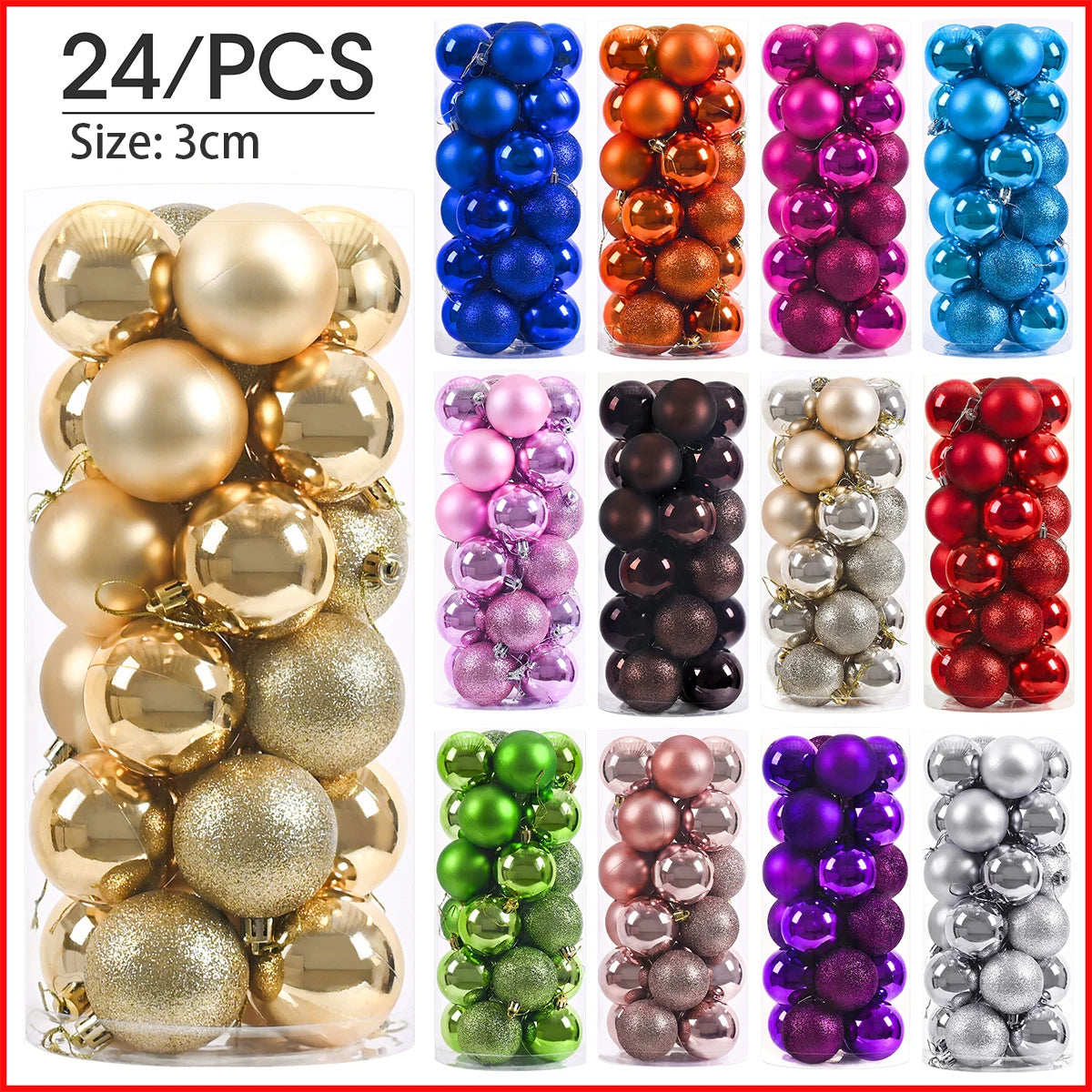 Festive Elegance Xmas Ball Set
