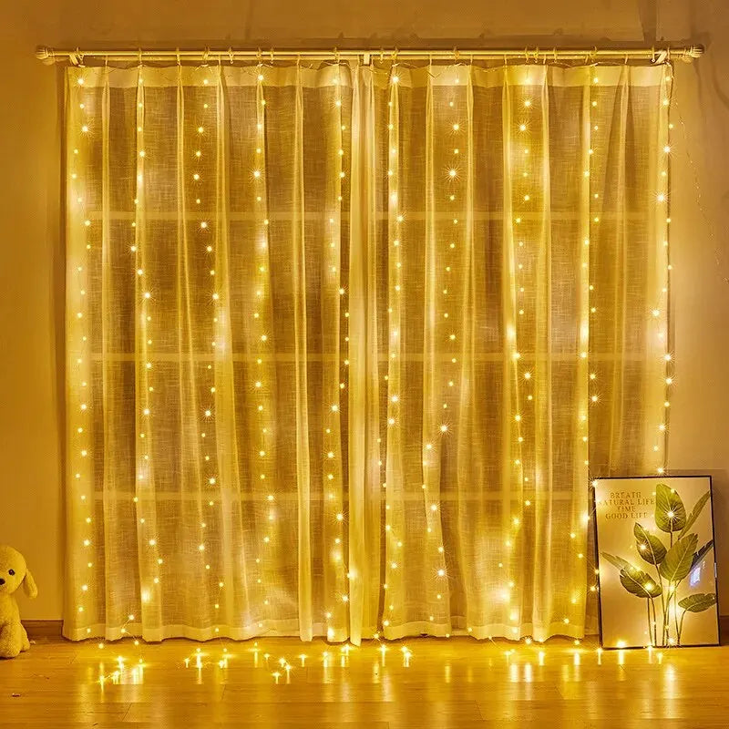 Magical LED Curtain Fairy Lights