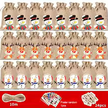 24Pcs Random Festive Countdown Gift Bags
