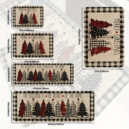 Christmas Tree Comfort Mat Set