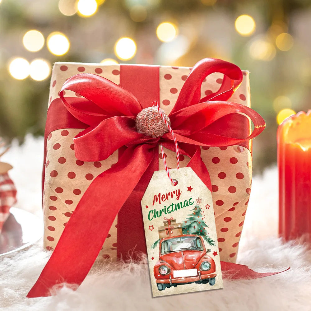 Vintage Holiday Gift Tag Set