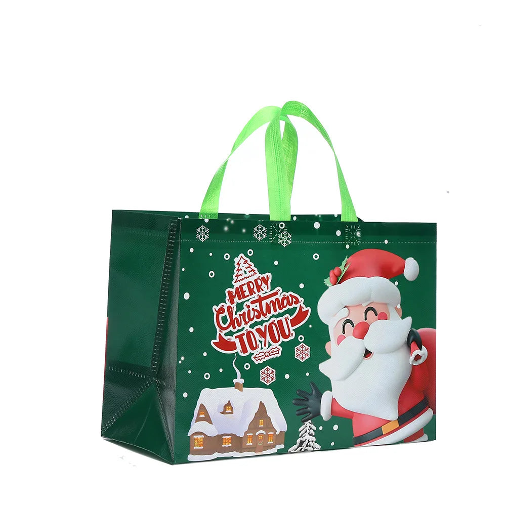 Festive Eco-Friendly Gift Totes