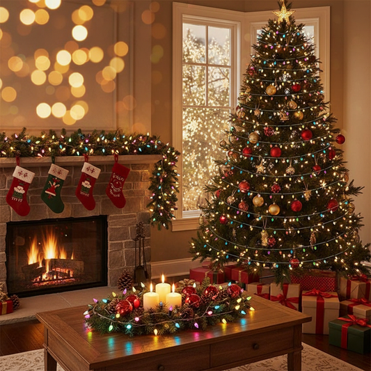 Colorful Bulbs Garland