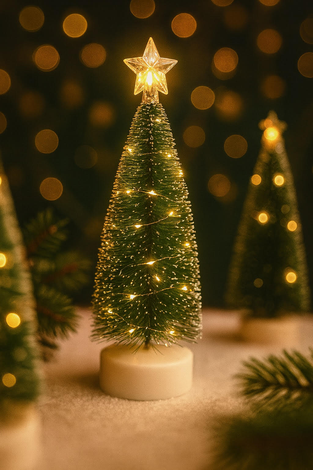 Glowing Mini Xmas Tree