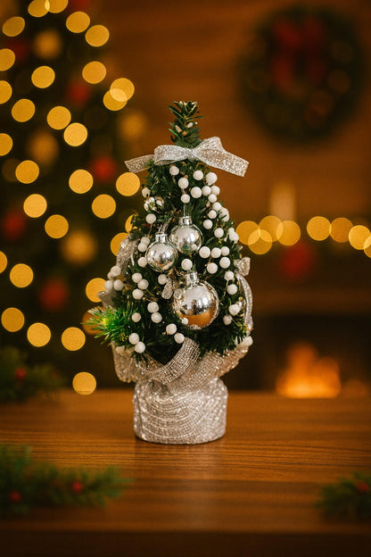 Mini Holiday Tabletop Xmas Trees