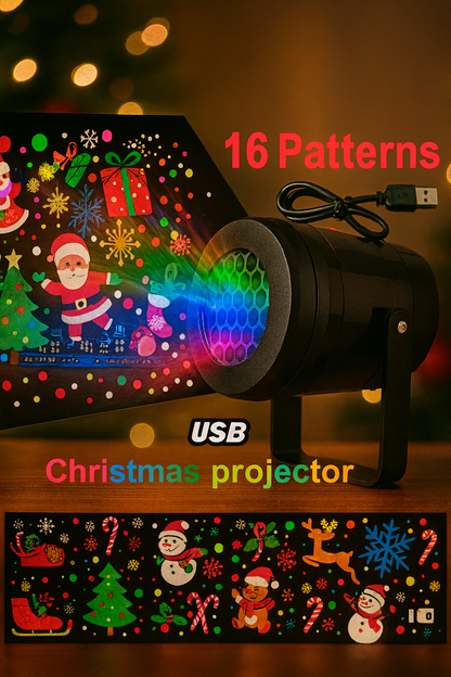 Snowflake Magic Projector Light