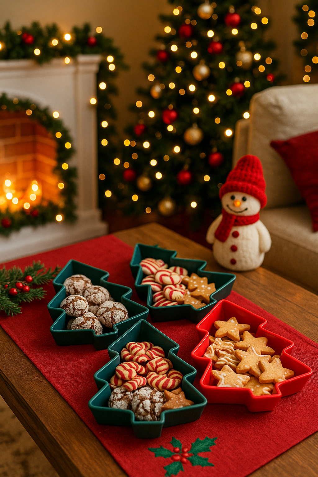 Festive Treats Elegance Plate