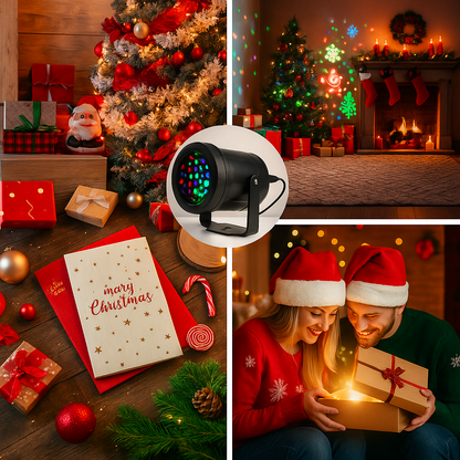 Snowflake Magic Projector Light