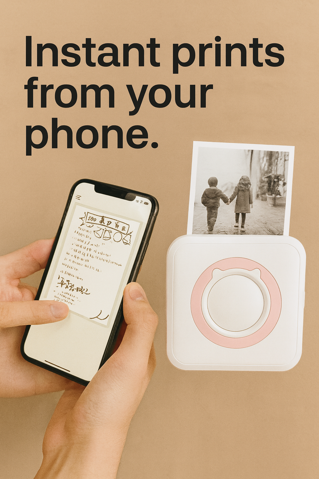 Mini Wireless Photo Printer